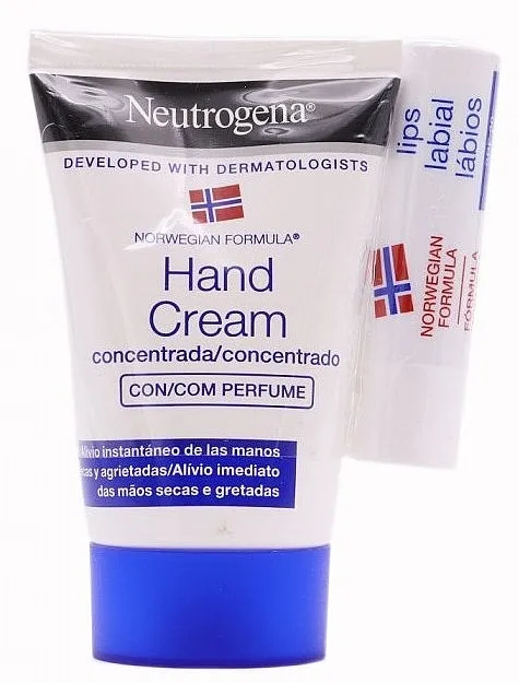 Neutrogena Norwegian Formula (h/cr/50ml + lip/balm/4.8g) Set