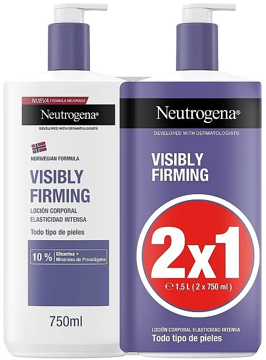 Neutrogena Visibly Firming (b/lot/2x750ml) Set
