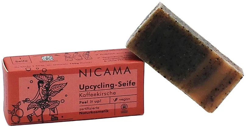 Nicama Coffee Cherry Exfoliating Soap Piling sapun "Kafa trešnja"