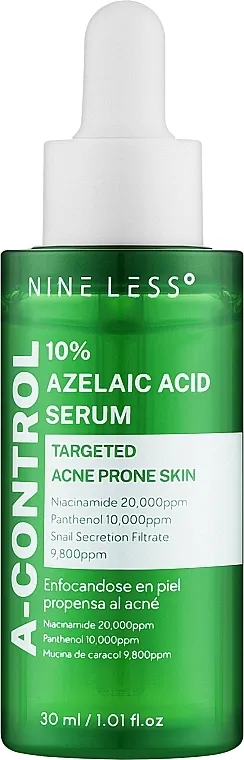 Nineless A-Control 10% Azelaic Acid Serum Serum sa azelaičnom kiselinom 10% za lice