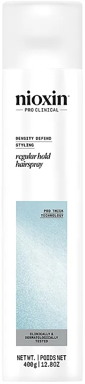 Nioxin Pro Clinical Density Defend Strong Hold Hairspray Lak za kosu sa jakim učvršćivanjem