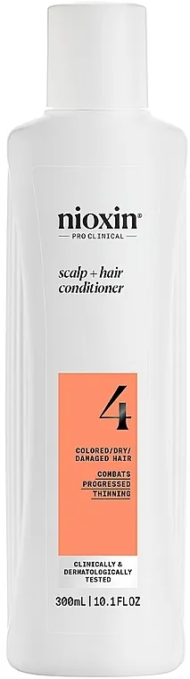 Nioxin Pro Clinical System 4 Scalp + Hair Thickening Conditioner Regenerator za kožu glave i farbanu, suvu i oštećenu kosu