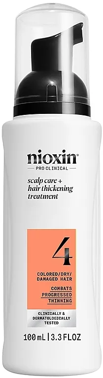 Nioxin Pro Clinical System 4 Scalp + Hair Thickening Treatment Proizvod za negu temena i farbane kose