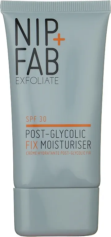 NIP + FAB Post Glycolic Fix Moisturiser SPF 30 Hidratantna krema sa zaštitnim faktorom