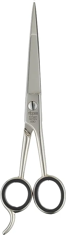 Nippes Solingen Barber Scissors With Finger Rest 590-17F Frizerske makaze sa osloncem za prst, 17 cm