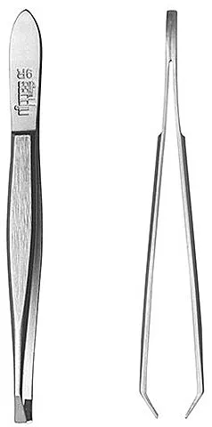 Nippes Solingen Tweezer 9R Klešta savijena, 9 cm