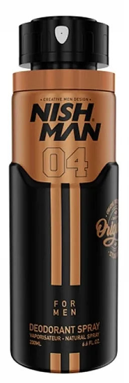 Nishman 04 For Men Deodorant Spray Dezodorans-sprej