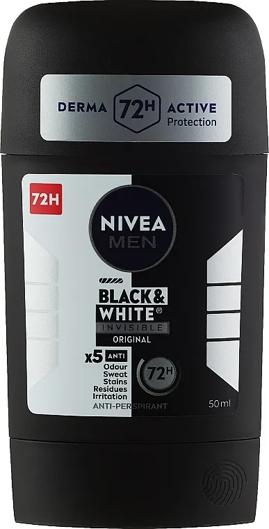 Nivea Black &amp; White Invisible Original Marvel Iron Man Red