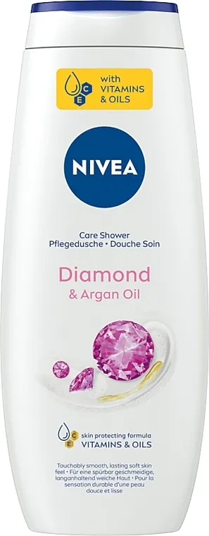 Nivea Care Diamond &amp; Argan Oil Gel za tuširanje