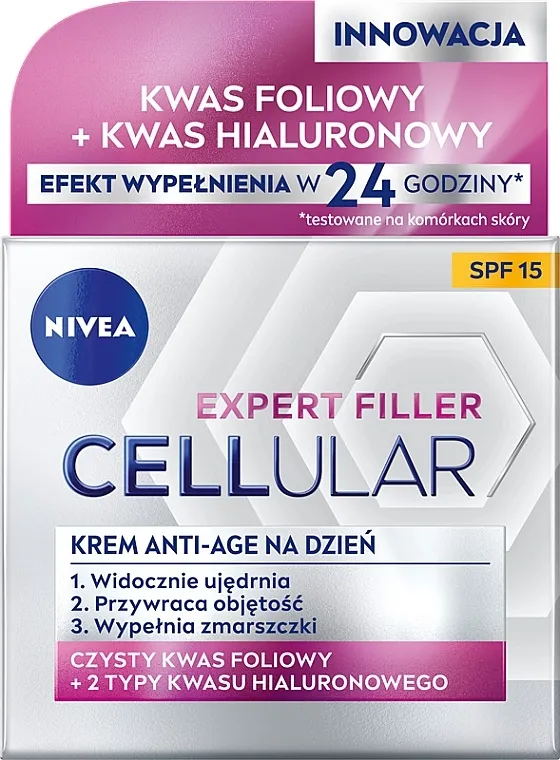 NIVEA Cellular Anti-Age Skin Rejuvenation Face Day Cream SPF 15 Dnevna krema protiv starenja