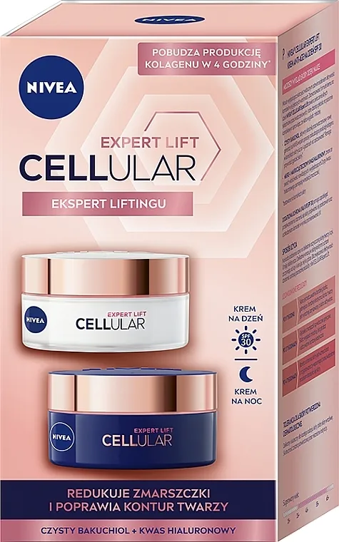 Nivea Cellular Expert Lift (d/cr/50ml + n/cr/50ml) Set