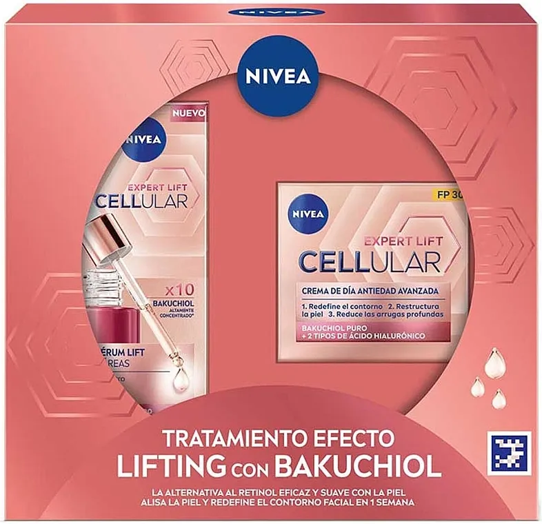 NIVEA Cellular Expert Lift Duopack (d/cr/50ml + serum/30ml) Set