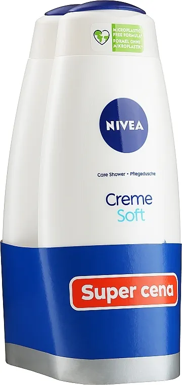 Nivea Creme Soft (sh/gel/2x500ml) Set