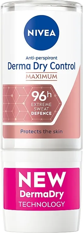 Nivea Derma Dry Control Maximum Antiperspirant Roll-on dezodorans