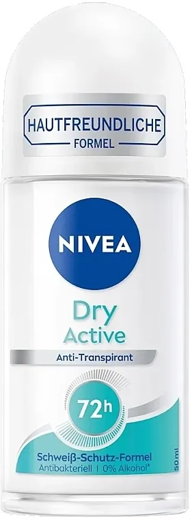 NIVEA Dry Active 72H Deodorant Antiperspirant u kuglici