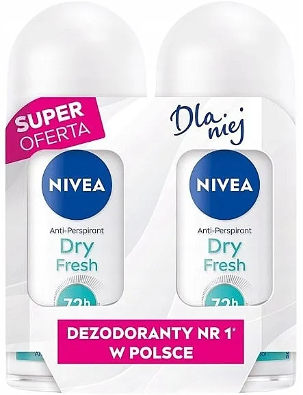 NIVEA Dry Fresh 72H (deo/2x50ml) Set