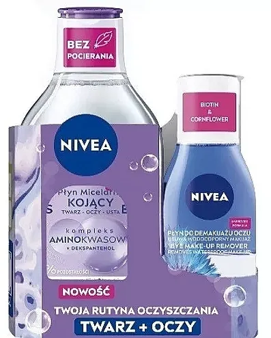 NIVEA Duo Set (micel/water/400ml+eye/remover/125ml)