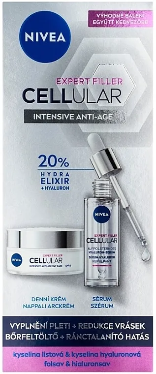 Nivea Expert Filler Cellular (f/cr/50ml + serum/30ml) Set