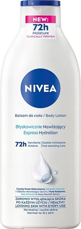 NIVEA Express Hydration Body Lotion Losion za tijelo "Express Moisturizing"