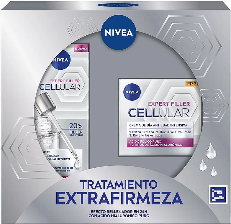 NIVEA Extra Firmness Expert Filler Cellular (d/cr/50ml + serum/30ml) Set