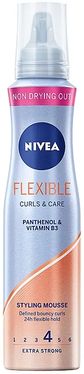 NIVEA Flexible Curls &amp; Care Pjena za kosu "Fleksibilne kovrče"