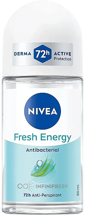 NIVEA Fresh Energy Antibacterial 72H Antiperspirant Dezodorans-antiperspirant