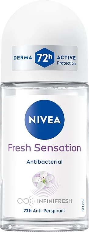 Nivea Fresh Sensation Antiperspirant Antibacterial Roll-on dezodorans