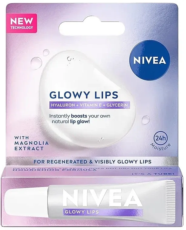 NIVEA Glowy Lips With Magnolia Extract Balzam za usne sa ekstraktom magnolije