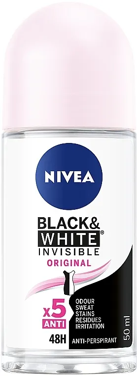 NIVEA Invisible Black &amp; White Original Kuglični dezodorans