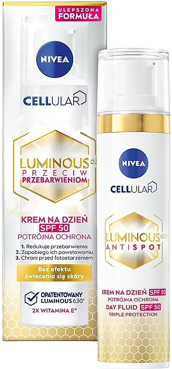 NIVEA Luminous 630 Dnevna krema SPF 50