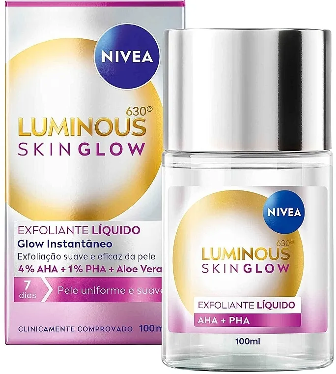 Nivea Luminous 630 Exfoliante Líquido Tečni piling