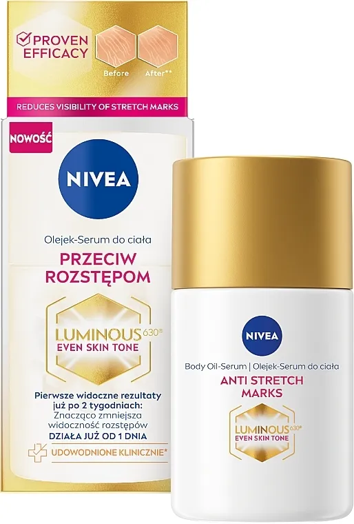 Nivea Luminous 630 Uljani serum za telo