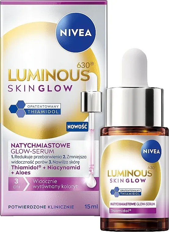 Nivea Luminous630 Skin Glow Serum Serum za lice