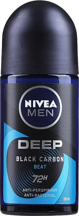 Nivea Men Deep Black Carbon Roll-On Roll-on deodorans