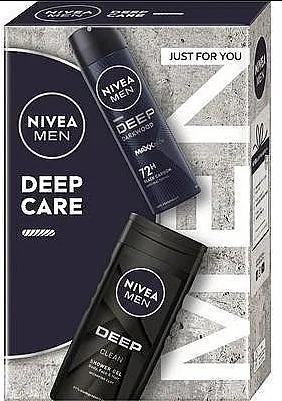NIVEA MEN Deep Care (deo/150ml + sh/gel/250ml) Set