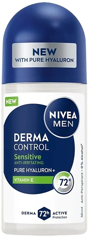 NIVEA MEN Derma Control Sensitive Antiperspirant Roll-On Antiperspirant u kuglici