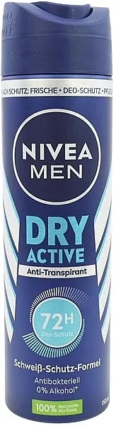 Nivea Men Dry Active Antiperspirant