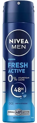 NIVEA MEN Fresh Active Deodorant Spray Dezodorans u spreju za muškarce