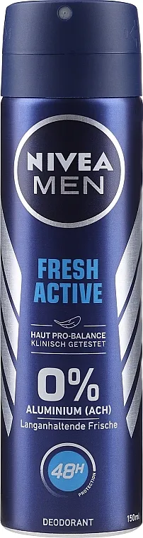 Nivea Men Fresh Active Spray Dezodorans