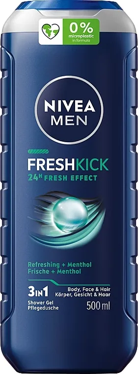NIVEA Men Fresh Kick Gel za tuširanje