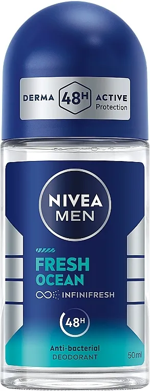 Nivea Men Fresh Ocean 48H Quick Dry Deodorant Roll-On Dezodorans