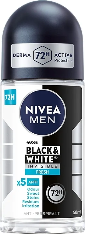 NIVEA MEN Invisible Fresh Roll-on dezodorans