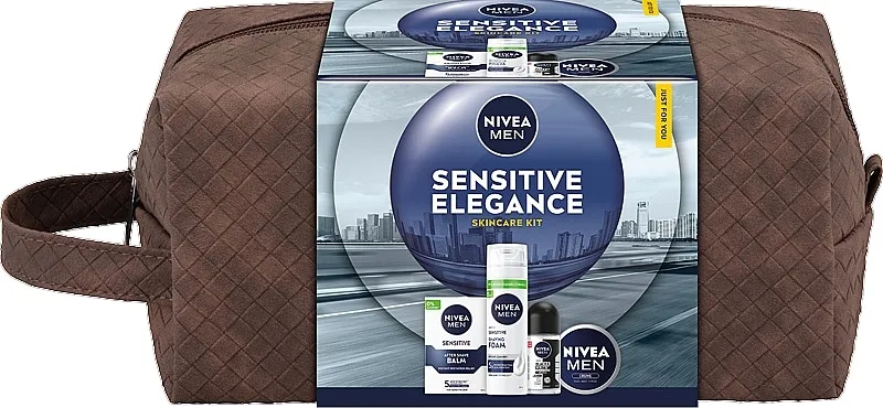 NIVEA MEN Sensitive Elegance 2025 Set, 5 proizvoda