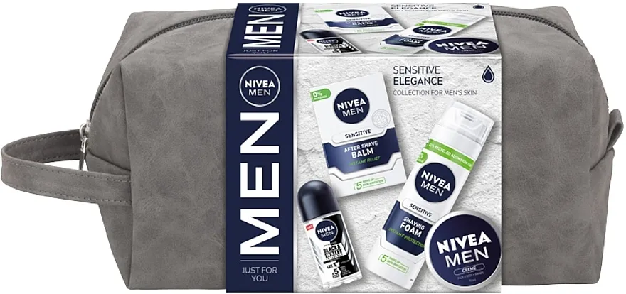 NIVEA MEN Sensitive Elegance Set, 5 proizvoda