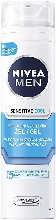 Nivea Men Sensitive Hlađujući gel za brijanje