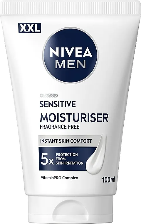 NIVEA Men Sensitive Moisturiser Fragrance Free Krema za osetljivu kožu