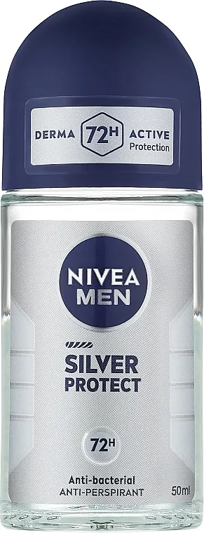 NIVEA MEN Silver Protect Deodorant Roll-On Roll-on antiperspirant za muškarce