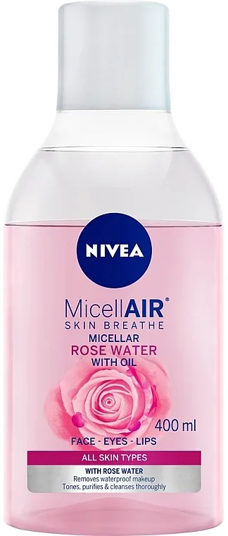 NIVEA MicellAIR Rose Water Dvofazna micelarna tečnost