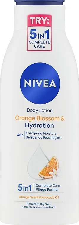 Nivea Orange Blossom &amp; Hydration 48H Body Lotion Losion za tijelo "Cvijet naranče"