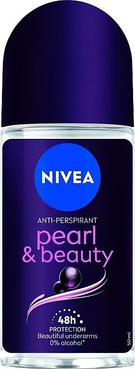 Nivea Pearl &amp; Beauty Black Deodorant Roll-on Dezodorans roll-on antiperspirant s ekstraktom crnog bisera
